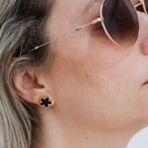 Brincos Trevo Black - Image 3