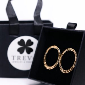 Argola círculo martelado - Image 2