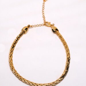 Pulseira Laços de Mel Dourada