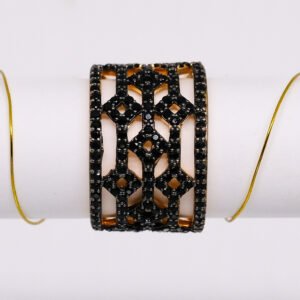 Anel Luxo Black Cristal - Image 1