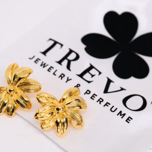 Brincos Flor Dourada - Image 2