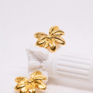 Brincos Flor Dourada - Image 1