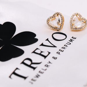 Brincos Coração Brilhante - Image 2