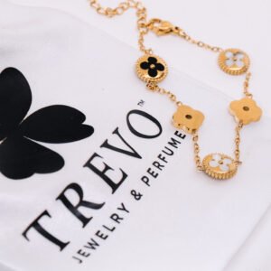 Pulseira Trevo Bicolor - Image 2